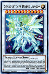 Stardust Sifr Divine Dragon - SHVI-EN096 - Ultra Rare - 1st Edition